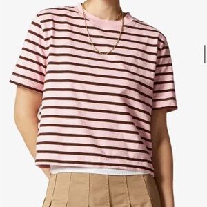 Relaxed Premium-Weight Cropped T-Shirt